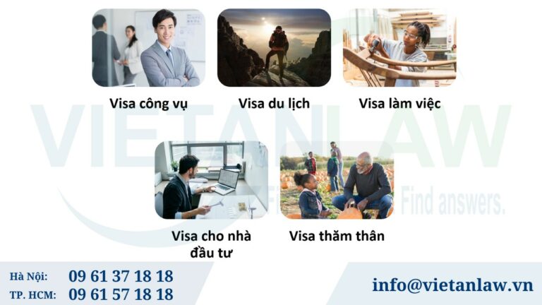 Các loại visa cho người nước ngoài tại Việt Nam