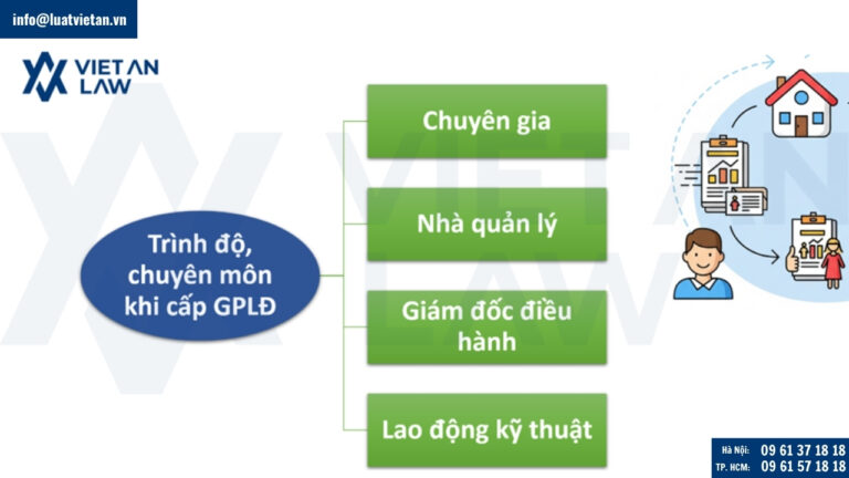 Trình độ, Chuyên môn khi cấp GPLD