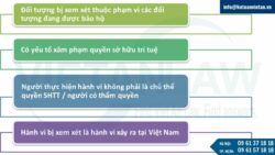 Xử lý vi phạm quyền sở hữu trí tuệ