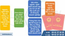 Mã hóa ngành nghề khi thay đổi đăng ký kinh doanh