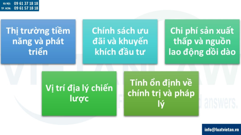 Lợi ích khi thành lập công ty đầu tư nước ngoài tại Việt Nam