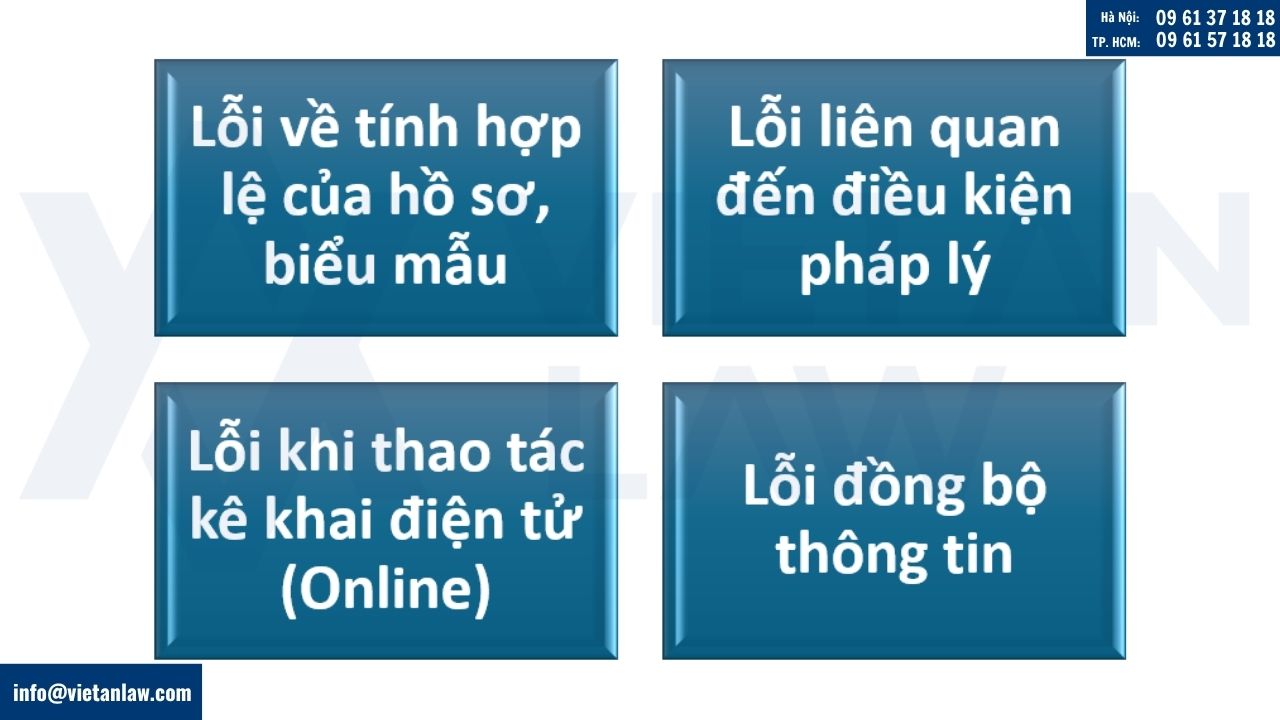Lỗi thường gặp khi thay đổi người đại diện pháp luật