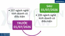Danh mục ngành nghề kinh doanh có điều kiện