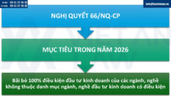 Bãi bỏ nhiều ngành nghề kinh doanh có điều kiện năm 2025