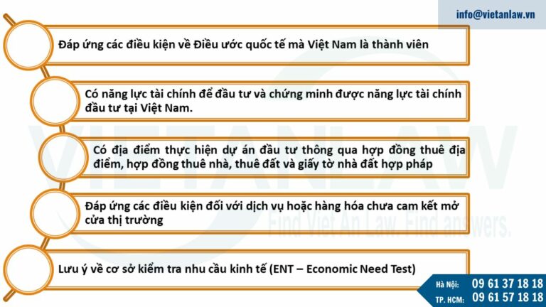 Điều kiện thành lập công ty có vốn đầu tư nước ngoài kinh doanh bán lẻ