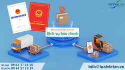 Giấy phép kinh doanh dịch vụ bưu chính