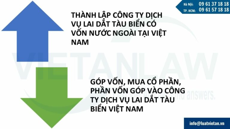 Cách thức để đầu tư vào lĩnh vực dịch vụ lai dắt tàu biển tại Việt Nam