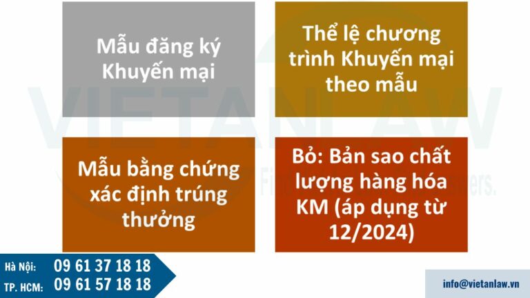 Hồ sơ đăng ký thực hiện khuyến mại