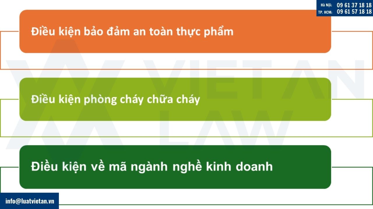Điều kiện thành lập công ty kinh doanh nhà hàng