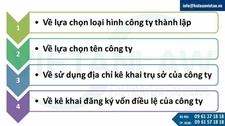 Những lưu ý khi thành lập công ty đào tạo