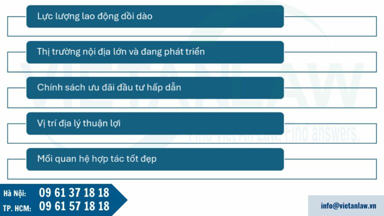 yếu tố thu hút các nhà đầu tư Nhật Bản đến Việt Nam