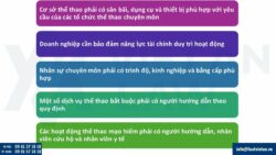 Thành lập công ty kinh doanh dịch vụ thể thao