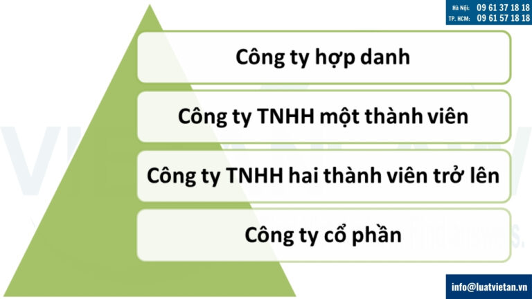 Công ty nước ngoài được phép thành lập loại hình doanh nghiệp nào tại Việt Nam