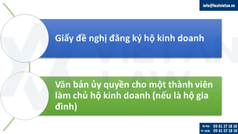 Hồ sơ đăng ký hộ kinh doanh cá thể