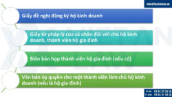 Thủ tục đăng ký kinh doanh hộ cá thể