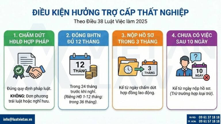 điều kiện để hưởng trợ cấp thất nghiệp