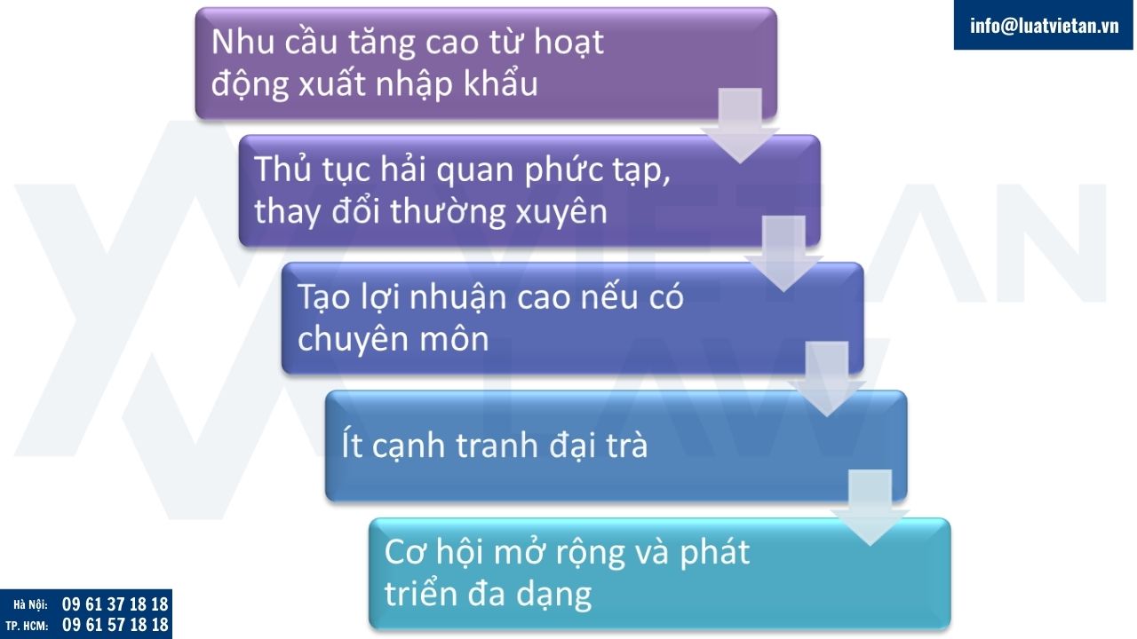 Vì sao dịch vụ hải quan là ngành nghề kinh doanh hấp dẫn