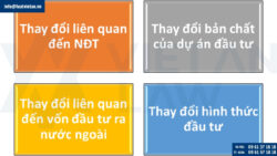 Các trường hợp phải điều chỉnh Giấy chứng nhận đầu tư ra nước ngoài
