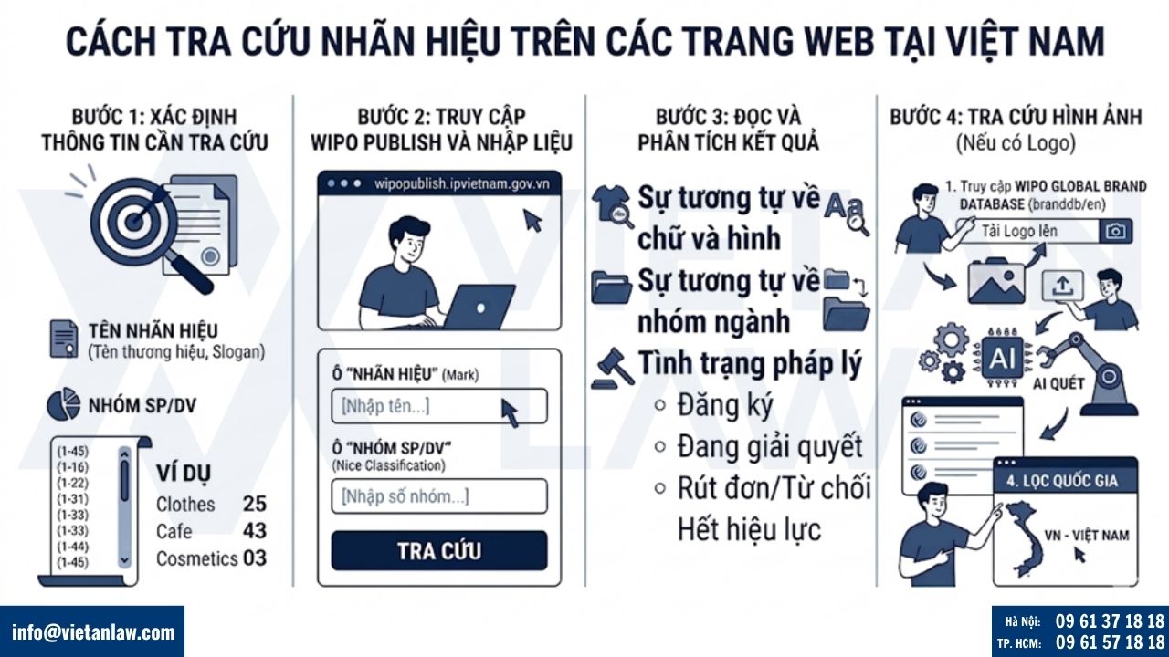Cách tra cứu nhãn hiệu