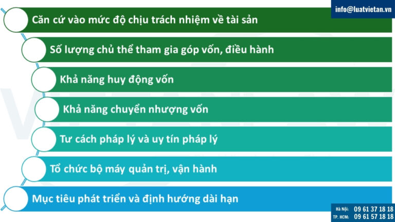 Những tiêu chí cần lưu ý khi lựa chọn loại hình kinh doanh khi khởi nghiệp