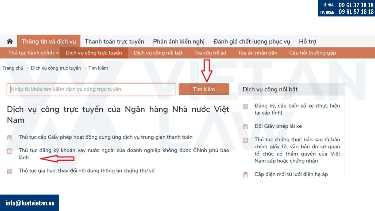 Lựa chọn thủ tục đăng ký khoản vay nước ngoài