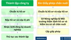 Mã ngành nghề thành lập công ty chăn nuôi
