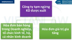 Doanh nghiệp đang tạm ngừng hoạt động có được xuất hóa đơn không?