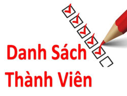 Lập danh sách thành viên khi thành lập công ty TNHH 2 TV