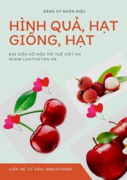 Đăng ký nhãn hiệu với hình hạt, hạt giống, quả