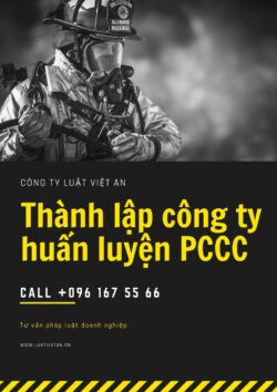 Thành lập doanh nghiệp huấn luyện phòng cháy chữa cháy