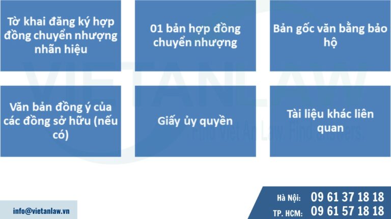 Hồ sơ thủ tục chuyển nhượng nhãn hiệu