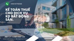 Dịch vụ kế toán thuế cho công ty kinh doanh bất động sản