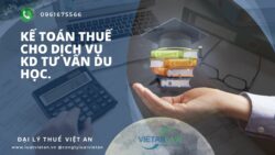 Dịch vụ kế toán thuế cho công ty KD dịch vụ tư vấn du học