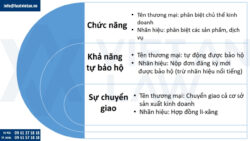 Sự khác nhau giữa nhãn hiệu với tên thương mại và chỉ dẫn địa lý