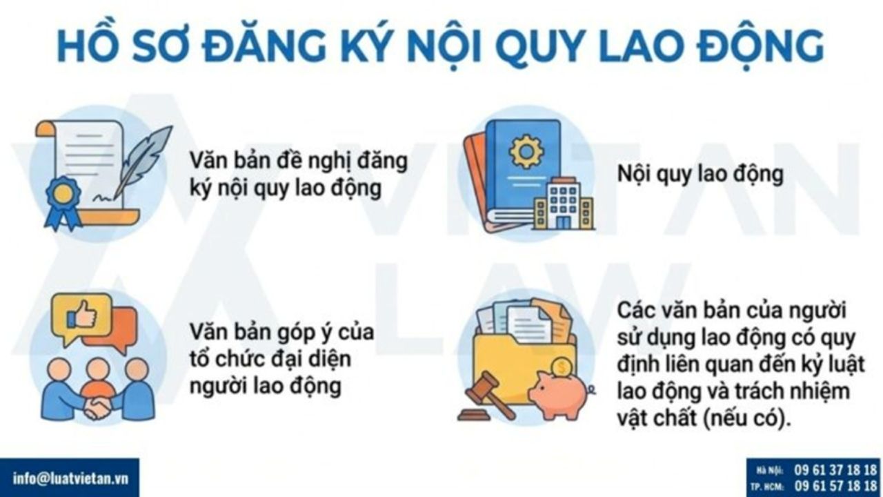 Hồ sơ đăng ký nội quy lao động