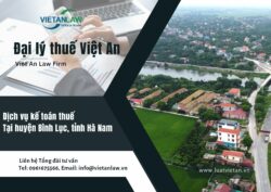 Dịch vụ kế toán thuế tại huyện Bình Lục, tỉnh Hà Nam