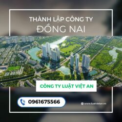 Thành lập công ty tại Nhơn Trạch, Đồng Nai