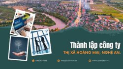 Thành lập công ty tại thị xã Hoàng Mai, Nghệ An