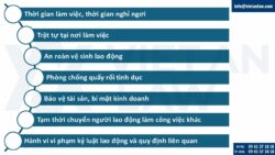 Mẫu nội quy lao động theo quy định của Bộ luật Lao động