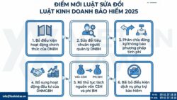 Luật sửa đổi Luật Kinh doanh bảo hiểm 2025: Những điểm mới cần lưu ý