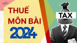 Mức thuế môn bài cho năm 2024