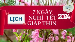 Lịch nghỉ Tết Nguyên đán Giáp Thìn năm 2024