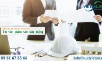 Mã ngành đăng ký kinh doanh tư vấn giám sát xây dựng