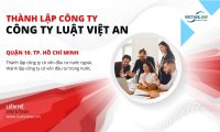 Thành lập công ty tại Quận 10, Thành phố Hồ Chí Minh