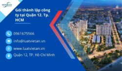 Thành lập công ty Quận 12, Tp. Hồ Chí Minh