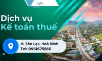 Dịch vụ kế toán thuế tại huyện Tân Lạc, tỉnh Hoà Bình