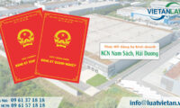 Thay đổi đăng ký kinh doanh tại KCN Nam Sách, Hải Dương