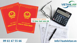 Mức phạt chậm nộp tờ khai thuế môn bài