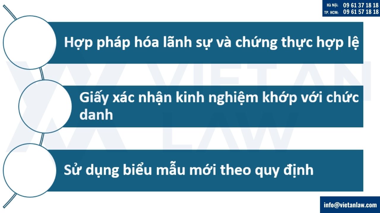 Những lưu ý khi xin giấy phép lao động