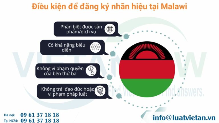 Điều kiện để đăng ký nhãn hiệu tại Malawi